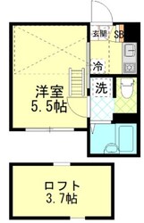 エクセル十条の物件間取画像